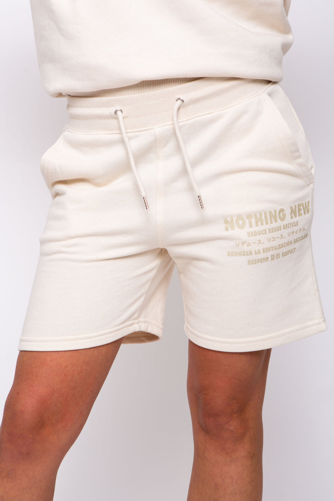 CHASE - ORGANIC BLEND UNISEX SHORTS IN NATURAL