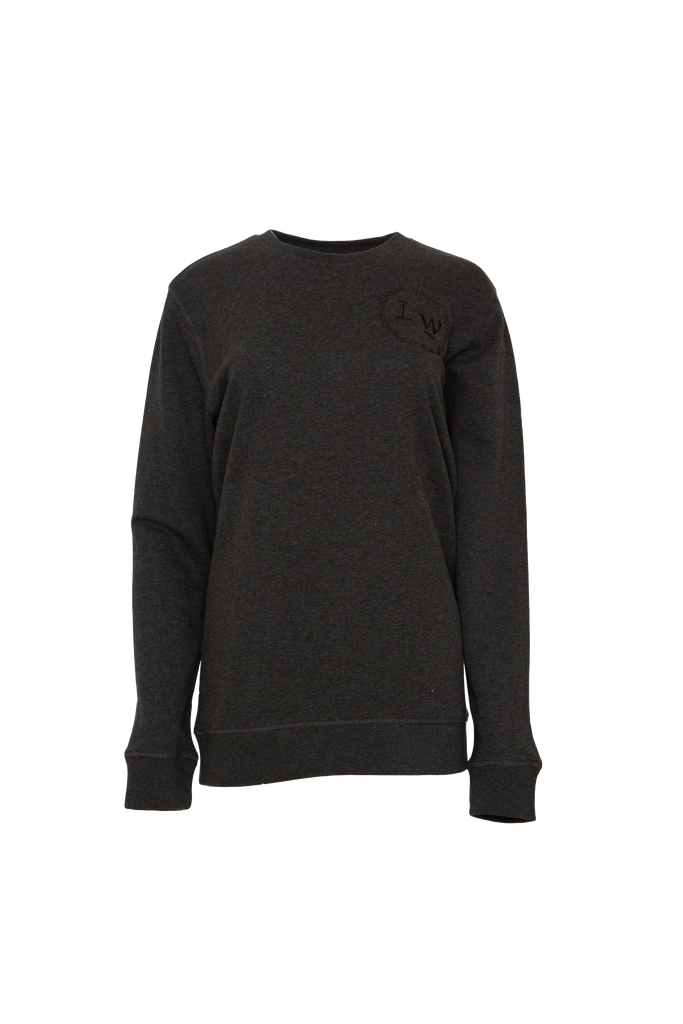 ADDISON - charcoal organic sweatshirt