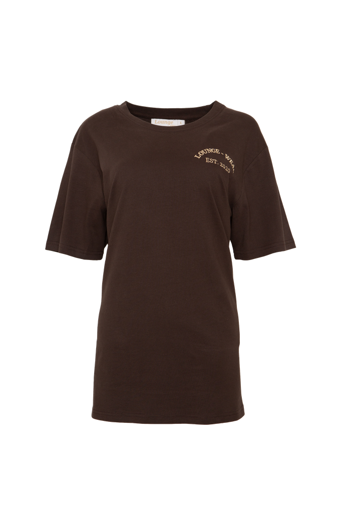 RAE - chocolate organic t-shirt