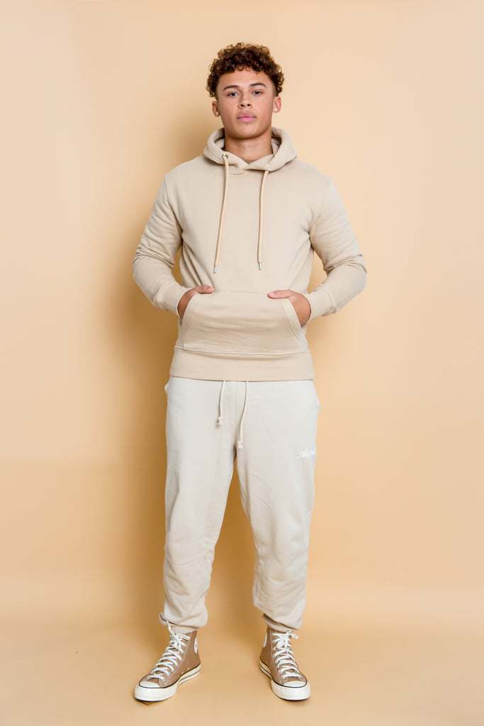 NOEL - beige organic hoodie