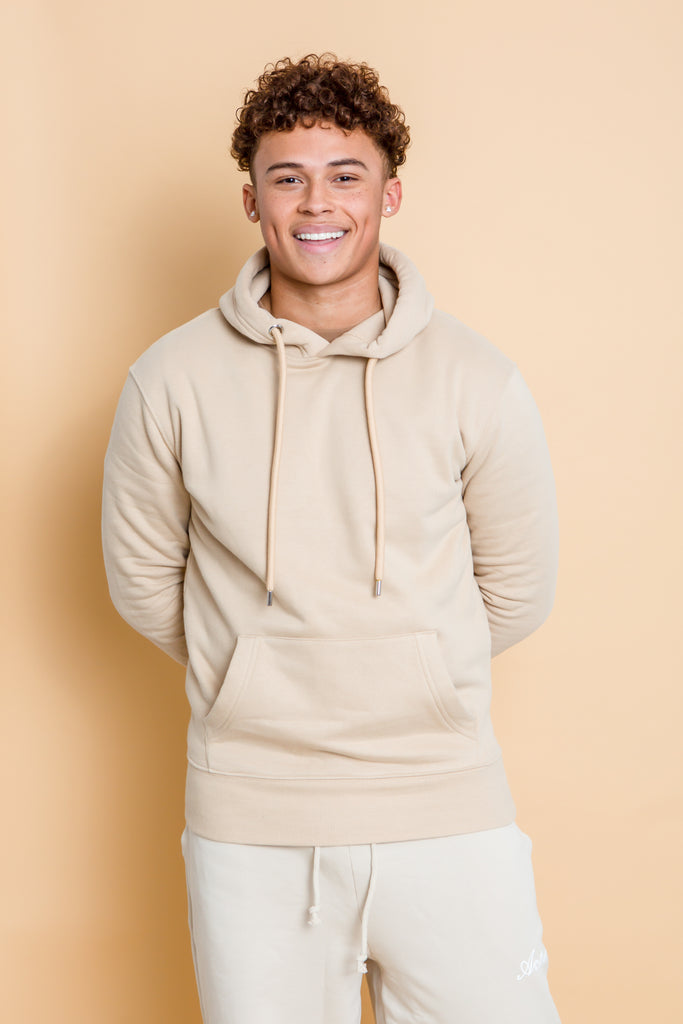 NOEL - beige organic hoodie